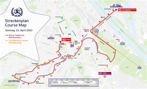 vienna city marathon 2023 strecke